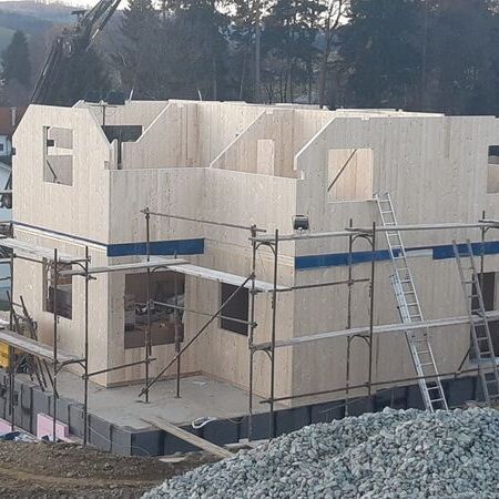 Brettsperrholz Privathaus